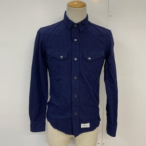 marka 1 マーカ シャツ、ブラウス 長袖 タグ付き Shirt Blouse 紺 / ネイビー / 10039283