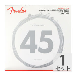 フェンダー Fender Bass Strings Nickel Plated Steel 8250M 45-110 エレキベース弦