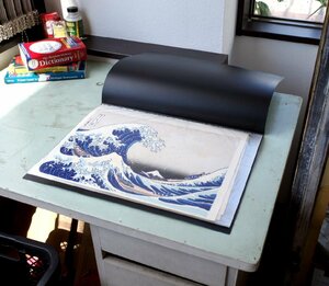 ○浮世絵　手刷り版画　10枚セット　E　富嶽三十六景　東海道五十三次　葛飾北斎　歌麿　広重　和モダン　古道具のgplus広島