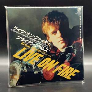 BRYAN ADAMS / LIVE ON FIRE ライヴオンファイヤー　俺たちは死ぬまで18歳！！祝来日記念特価セール！！