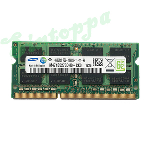 動作確認済みSamsung ノートPCメモリー 4GB DDR3 1600MHz PC3-12800S SODIMM 204pin 動作保証 アウトレット 安い　F