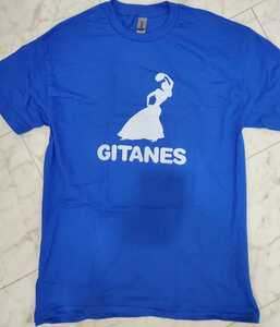 GITANES☆ジタン☆タバコ☆Tシャツ☆新品未使用☆Mサイズ☆リジェ☆マトラ☆旧ロゴ