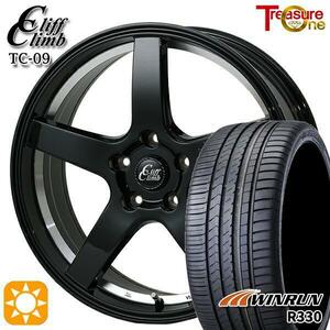 高崎 新品 サマータイヤセット クリフクライム TC-09 18x7.0J +53 5H114.3 WINRUN R330 215/45R18インチ ヴォクシー等