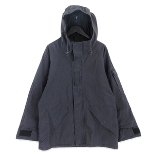 ALPHA アルファ COLD WEATHER PARKA 8415-01-228-1316 90s USA製 ミリタリージャケット グレー M 20019172