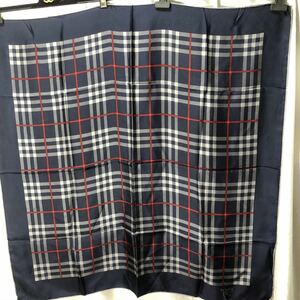 Burberry バーバリー チェック柄 シルク スカーフ