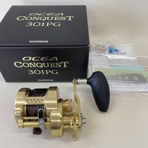 SHIMANO/シマノ OCEA CONQUEST 301PG オシア コンクエスト 左巻き 箱付き ◆　10584