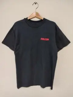 90s USA製 FALCON 両面ロゴ シングルステッチ Tシャツ