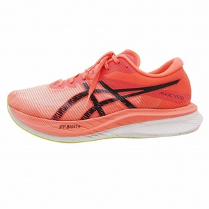 アシックス asics MAGIC SPEED3 マジックスピード3 ランニング シューズ スニーカー 軽量 ウォーキング 靴 28cm オレンジ系 1011B703 メン