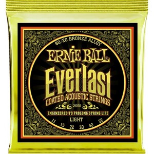 Ernie Ball #2558 Everlast Coated 011-052 80/20 Bronze Light アーニーボール コーティング弦 アコギ弦