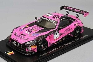 【スパーク】 1/43 メルセデス-AMG GT3 No.3 GetSpeed 24H Spa 2022J. Kingley - V. Eriksen - S. Baud [SB531]★未開封新品！