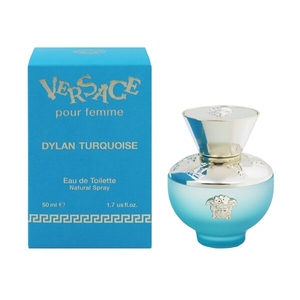 ヴェルサーチェ プールフェム ディランターコイズ EDT・SP 50ml 香水 フレグランス VERSACE POUR FEMME DYLAN TURQUOISE 新品 未使用