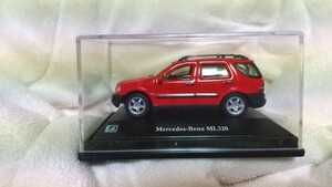 ホンウェル 1/72スケール ミニカー メルセデスベンツML320 美品 ケースにヒビ複数あり 