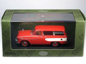 1/43 トヨペット マスターライン ライトバン 1959 レッド (44340)