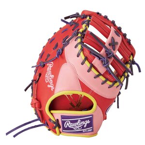 1699580-Rawlings/ソフトボールミット HOH DP COLORS YZ6 キャッチャーミット/LH