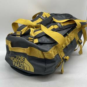 ⑩BN1631●THE NORTH FACE ノースフェイス Base Camp Duffel ダッフルバッグ ボストンバッグ リュック イエロー×グレー系 PVC