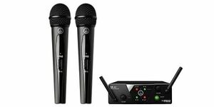 送料着払い◆AKG WMS40 PRO MINI2 VOCAL SET DUAL ワイヤレスマイクセット（新品未開封未使用）