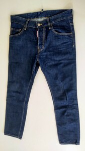 【　 DSQUARED2　ディースクエアード　】 　SKATER JEAN　44　　S74LB0817　　 スタッフインターナショナル国内正規品　　