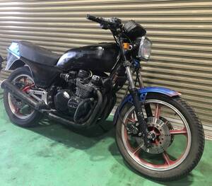 Z550GP 書類付 エンジン初爆確認済 ブラック GPZ400F GPZ550 GPZ550F 