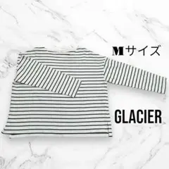 GLACIER グラシア　 ボーダー トップス　ホワイト　ブラック　M