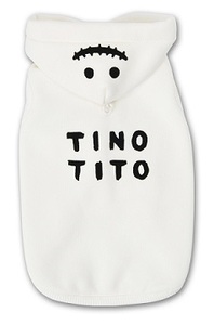 新品★TINOTITO★おばけパーカー★Lサイズ★胴回り41～43ｃｍ★ハロウィン★犬服　