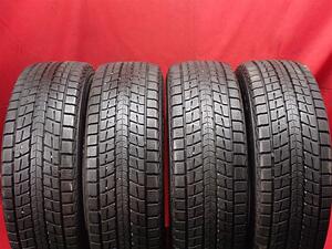 スタッドレス4本 《 ダンロップ 》 ウィンターMAXX SJ8 [ 225/60R17 99Q ]8.5分山★ SUV車 クルーガー エクストレイル stati17