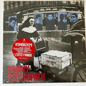 未開封 見本盤 BOOWY PSYCHOPATH サイコパス EASTWORLD LP WTP-90500 新品 アナログ盤レコード ボウイ 氷室京介 布袋寅泰 1987 未使用