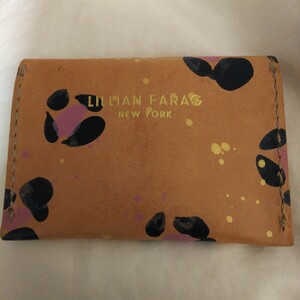 LILLIAN FARAG NEW YORK ミニウォレット 革小物 ニューヨーク