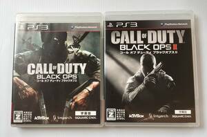 PS3 コールオブデューティ ブラックオプスⅠ・Ⅱ 字幕版 2本セット CALL OF DUTY BLACK OPS