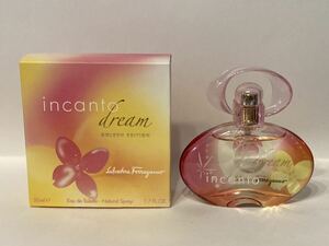 I4D325◆ サルヴァトーレ フェラガモ Salvatore Ferragamo インカント ドリーム ゴールデン エディション オーデトワレ EDT 香水 50ml