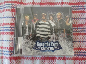 ★CD＋DVD KAT-TUN★　～Keep the faith～♪　ケースに破損あり。