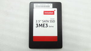 2.5インチSSD innodisk 3ME3シリーズ 64GB SATA 7ｍｍ厚 中古動作品(SSD64)