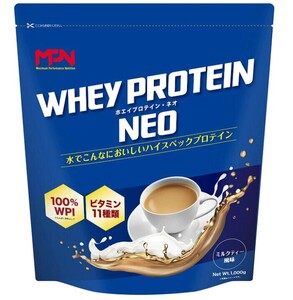 安価でお得に！エムピーエヌ(MPN) WHEY PROTEIN NEO (ホエイプロテイン・ネオ) ミルクティー風味 1kg wpi ビタミン11種入り 日本国内製造