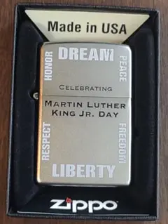 ZIPPO(未使用) 206 PLANETA MARTIN LUTHER KIN