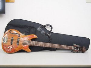 ☆【3K1025-6】 オリジナルデザインベース？ エレキベース ロールヘッド bartolini ピックアップ schaller ブリッジ 動作保証