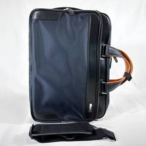 ■1円〜 ＜良品!!＞■SAMSONITE サムソナイト エピッド 3 3Wayバッグ ビジネス リュック 通勤 ネイビー/オレンジ GV9*19003 管: 2412155