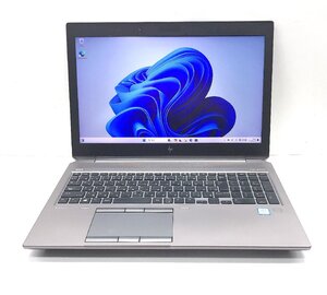 NT: HP ZBook 15 G6　Core i7-9850H /メモリ：48GB/SSD:512GB/Quadro T2000/無線/ノートパソコン＆Windows11