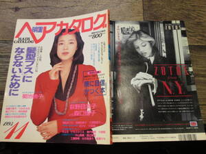 ☆199３年１１月号　明星ヘアカタログ　　菊池桃子　荻野目洋子　森口博子　　他