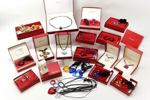 おたからや◆バカラ Baccarat バカラクリスタル アクセサリー ネックレス,リング シルバー 925・750刻印 おまとめ【R-B31014★】