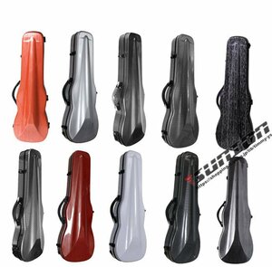 VIOLIN CASE バイオリンケース サイズ 4/4 楽器 管楽器 カーボンファイバー製 軽量 堅牢 ケース 3WAY リュッ