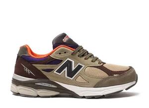 New Balance 990V3 "Khaki/Orange" 26.5cm M990BT3