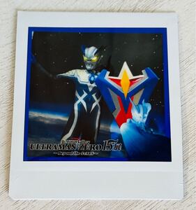 ULTRAMAN GALLERYウルトラマンゼロ 15周年〜Beyond the STARS〜ゼロ展チェキルナミラクルゼロ　新品・未使用品