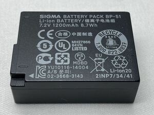 ★送料無料★SIGMA BP-51 シグマ バッテリー 現状渡し B85