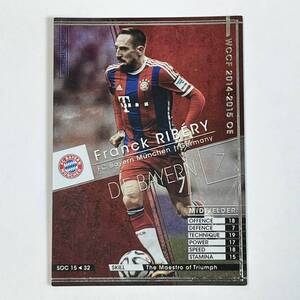 ♪♪WCCF 14-15 SOC フランク・リベリー Franck Ribery Bayern Munchen ♪四点落札で普通郵便送料無料♪