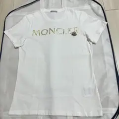 【美品】MONCLER モンクレール　半袖Tシャツ　白　XS