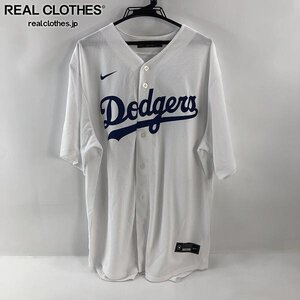 ☆NIKE/ナイキ MLB ロサンゼルス ドジャース #17 大谷 翔平 レプリカユニフォーム T770-LDWH/XL /UPK