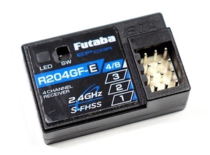 【ゆうパケット2cm/同梱不可】フタバ R204GF-E S-FHSS 2.4GHz受信機、その１