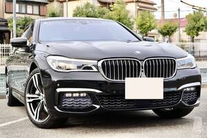 ★H28年★BMW740i Mスポーツ/G11/検R8.1/黒革/サンルーフ/純正ナビ/インテリジェントセーフティ/ディスプレイキー/ハンマーカードン