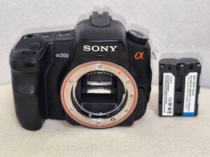 ★1円★SONY α200 DSLR-A200 バッテリー付属 #0016570