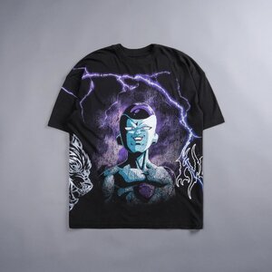 Darc Sport DRAGON BALL Z FRIEZA ENERGY PREMIUM OVERSIZED TEE BLACK L ダルクスポーツ ドラゴンボールZ フリーザ エナジー Tシャツ 黒