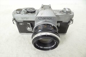 ▼Canon キャノン FT フィルム一眼レフカメラ 50mm 1:1.8 中古 現状品 240305H3024